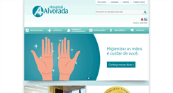 Desktop Screenshot of hospitalalvorada.com.br